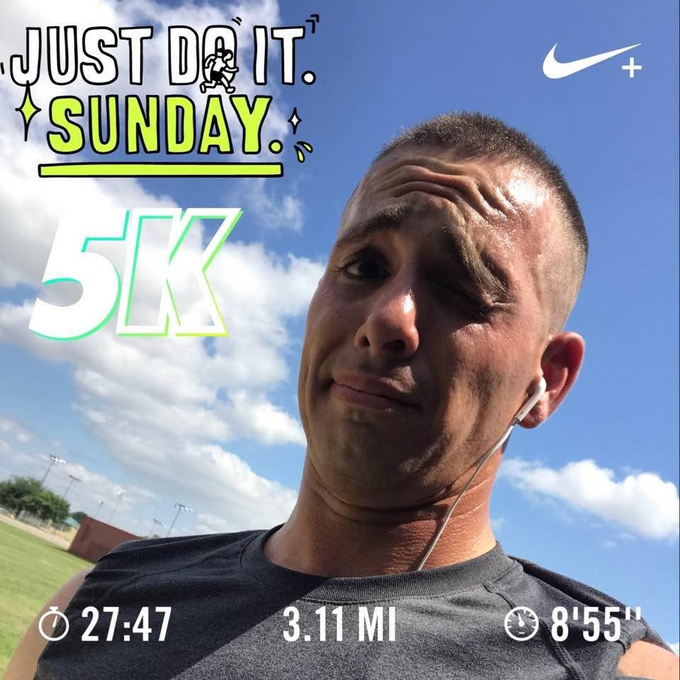 Texas Heat + 5K Run = Not What You Want!