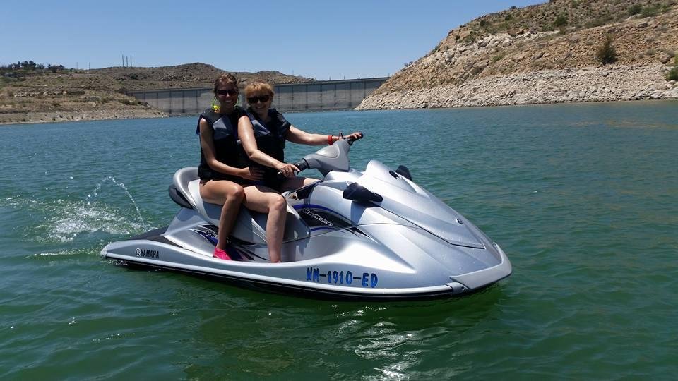 Back at the Lake with my family & niece Sandra Niggemann from Berlin, Germany.