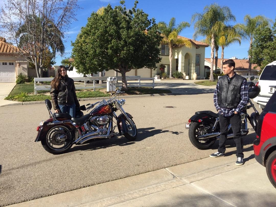 Happy New Year!  First ride to welcome the New Year! :)