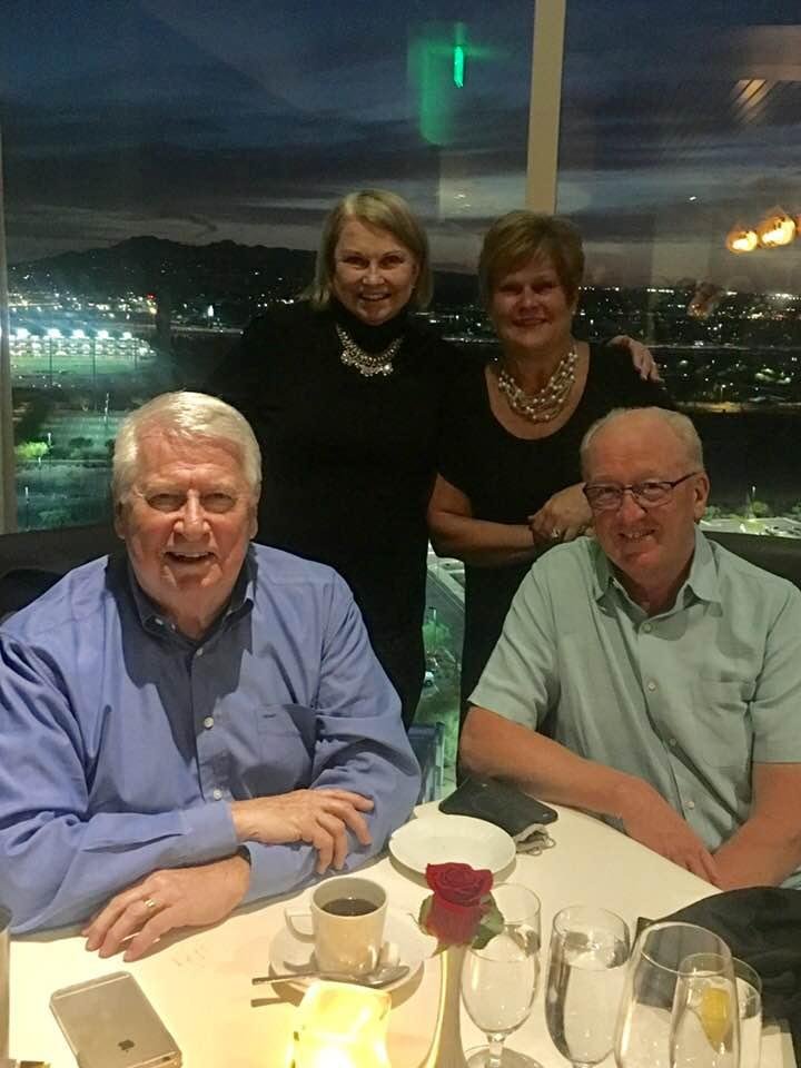 What a great dinner at a wonderful place. We spent a fun five days in Scottsdale with Jim and Judy.