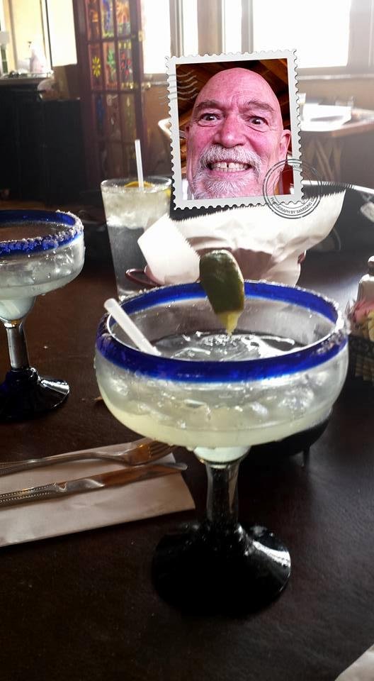 Here are the Margaritas. I hope I can get the bike up off the kickstand.