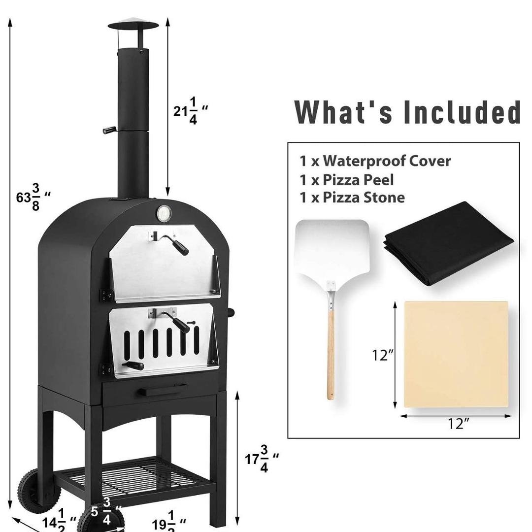 I decided to bite the bullet and ordered this baby. My wood fired pizza oven will be here on Friday. I still can’t bake bread yet, but I don’t think it will be too long before I can get back to it!