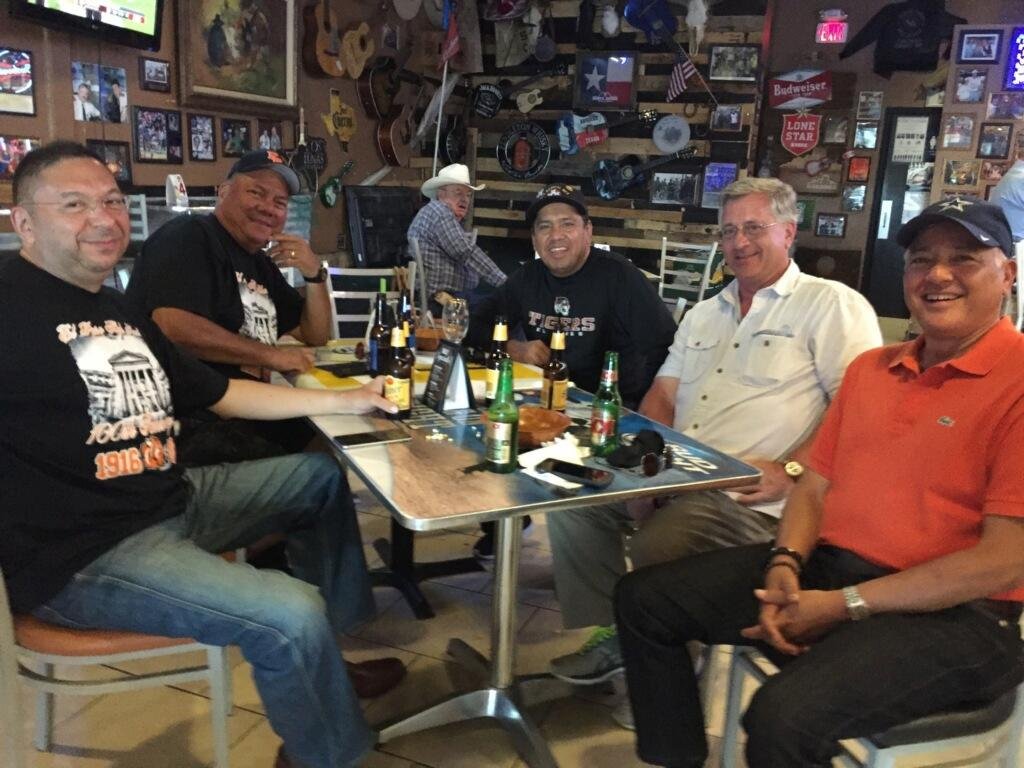 George,Ray, Freddy,Thorne & Gaspar,Tigers-73&74..😎