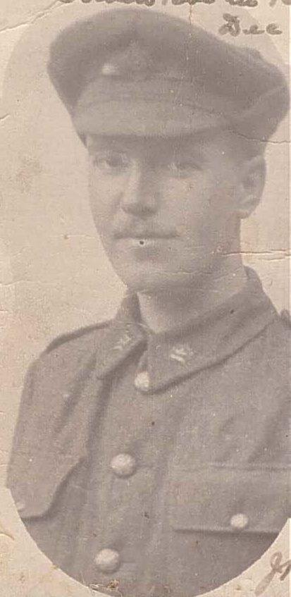 Somewhere in Belgium, Dec 26, 1915.
Uncle Jim enlisted May 12, 1915 so this would have been his first Christmas overseas.