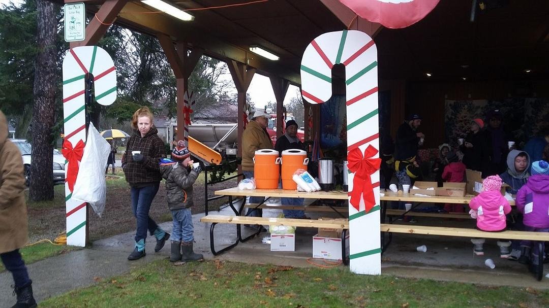 Christmas parade in Baldwin.