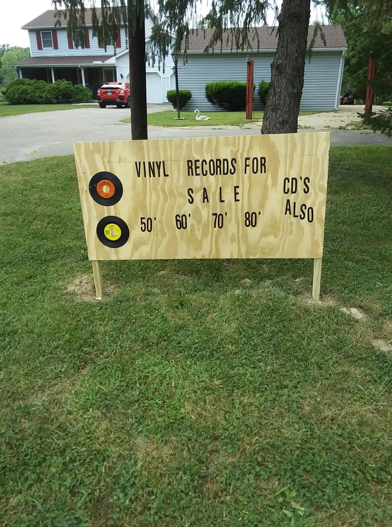 Decided to sell all my records. Over 10,000 of them