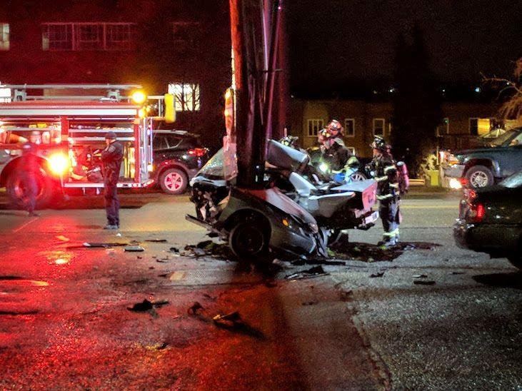 I recently posted about my Grandaughters wreck, and I posted the wrong file to watch the extraction of my Grandaughter for this vehicle by the Responders and others at the scene at Sand Point in Seattle around 11:30 PM on t