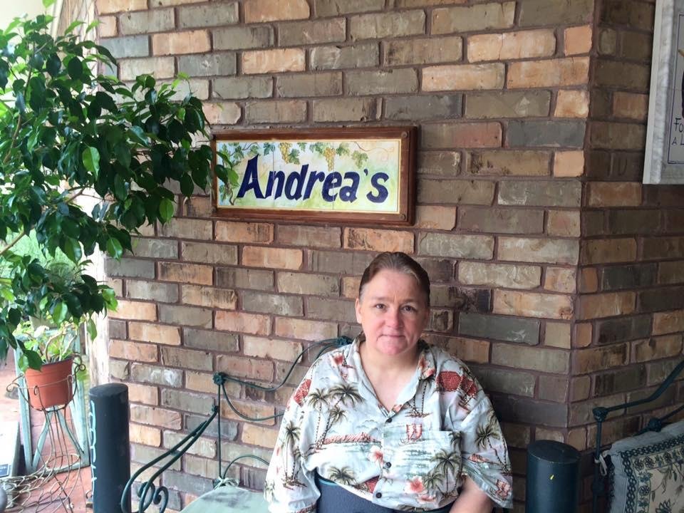 At Andrea's Resturant in Metarie, La.