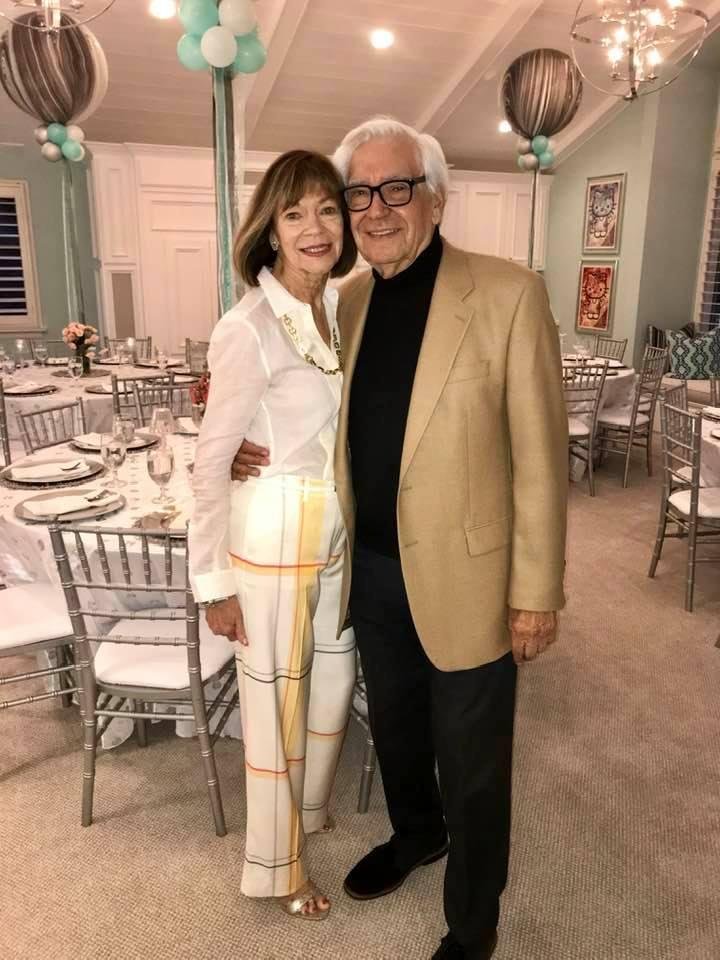 Rosemary and I at our engagement party put together by her wonderful daughter Jennifer and family.