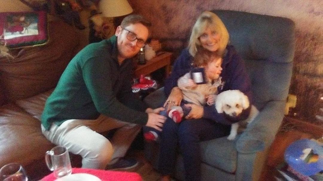Happy New Year from Jamie, Jordan, Beverly and Little Jack.