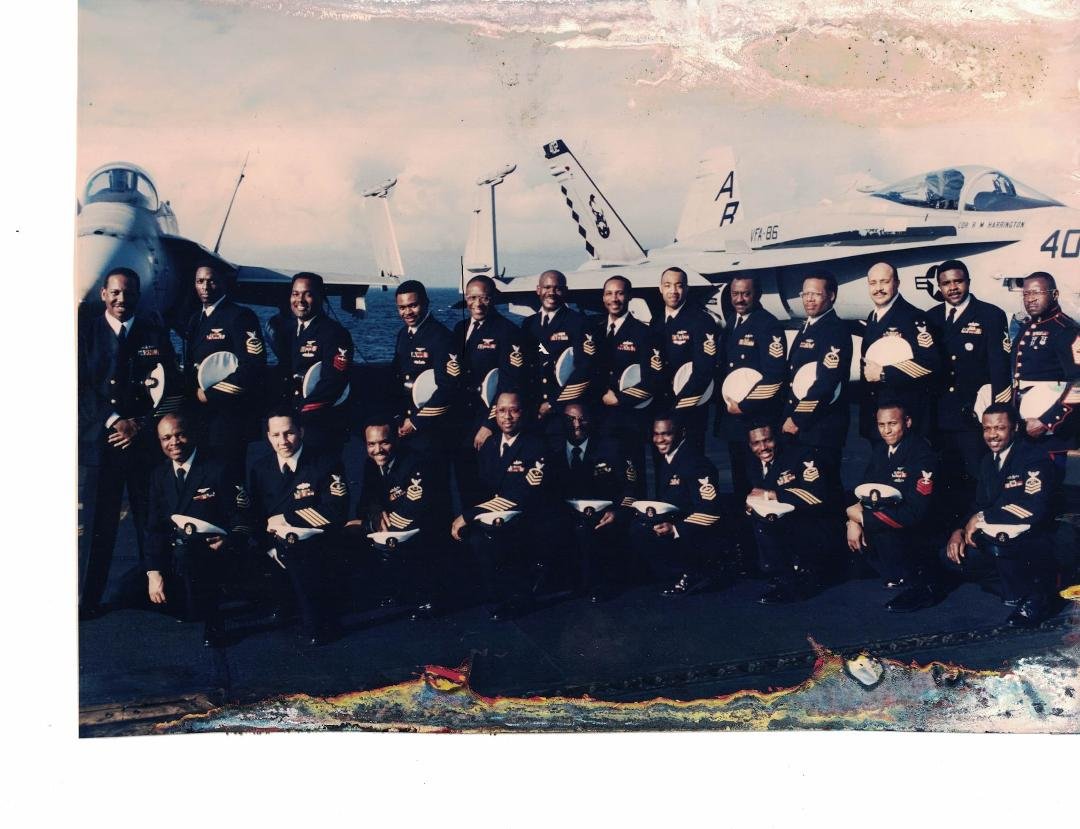USS America black history month 1996 tribute to progress.