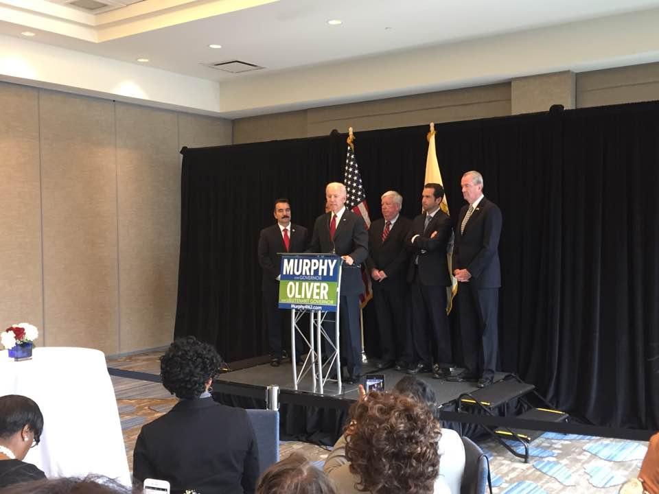 Breakfast with Vice President Joe Biden and N.J. next Governor Phil Murphy.