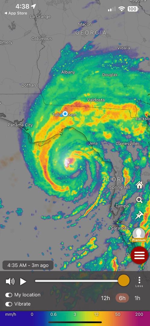 Buckle up #TLH. Everyone please be safe. #hurricaneseason2023 #Idalia
