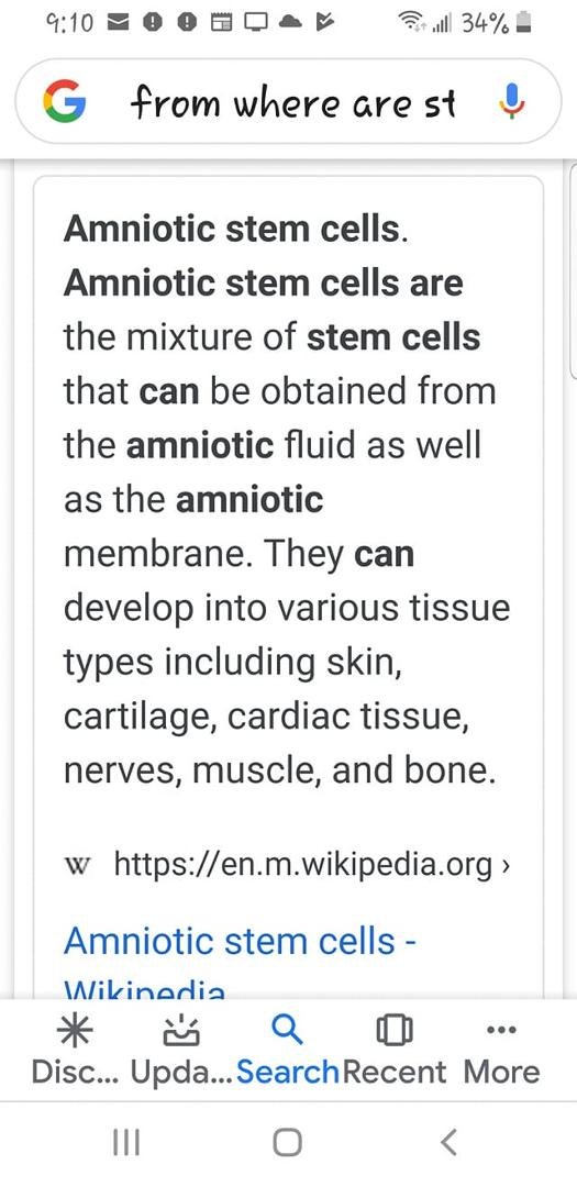 Could explain the rush to kill fully grown embryos.
