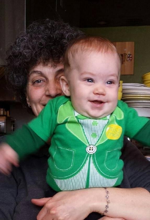 Look who surprised me at work today! i think we found the pot of gold!!! Happy St Patricks Day everyone!