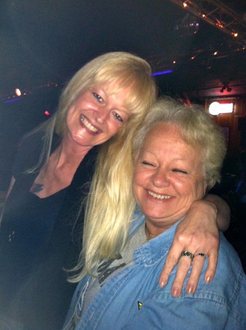 girls night out Marsha an me
