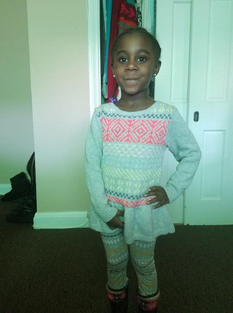 My Ameriah 4 years old.