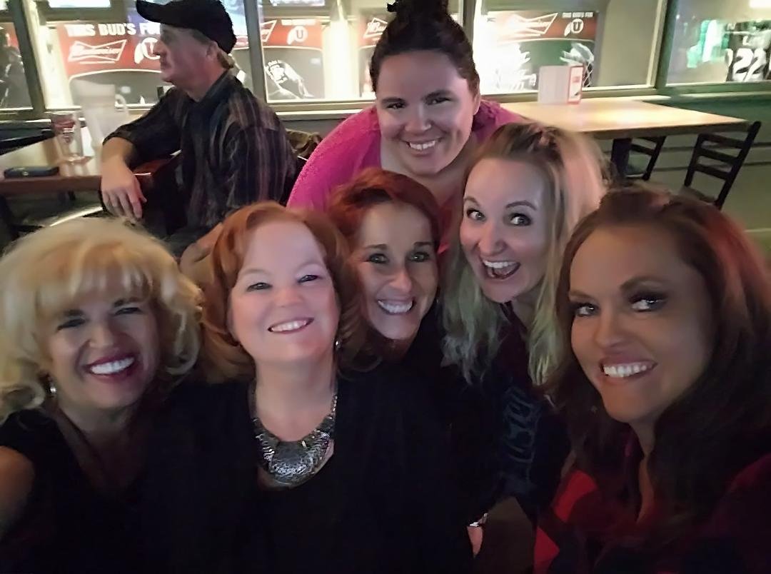 All the ladies at the Point After
