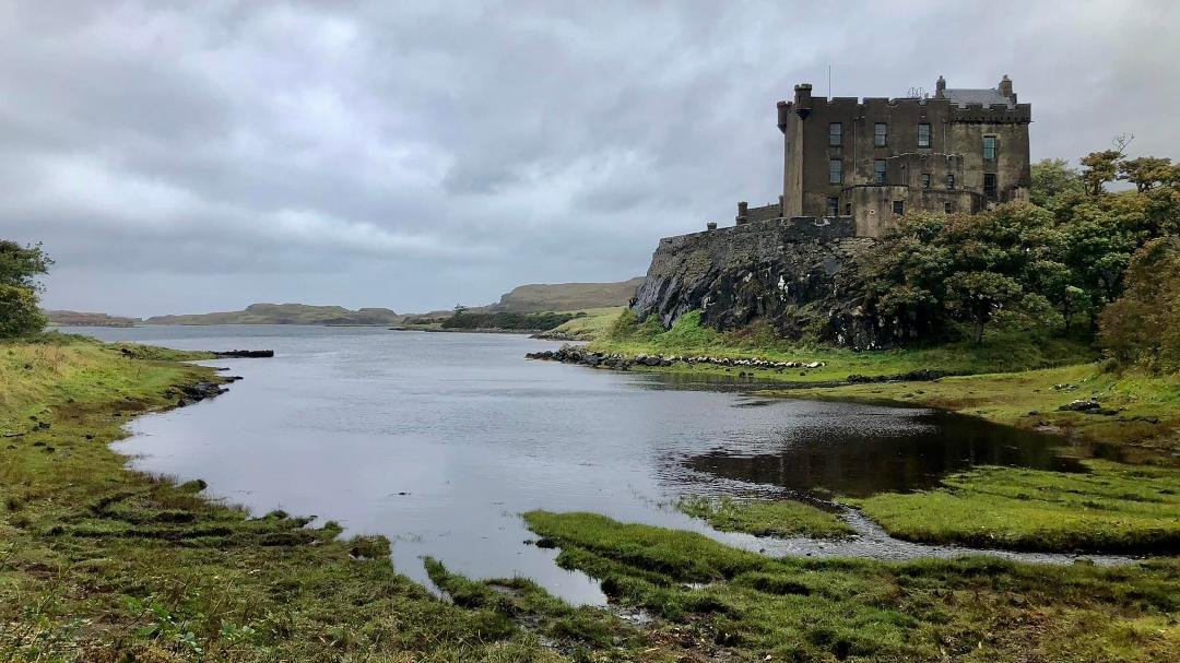 Dunvegan Castle on the Isle of Skye.