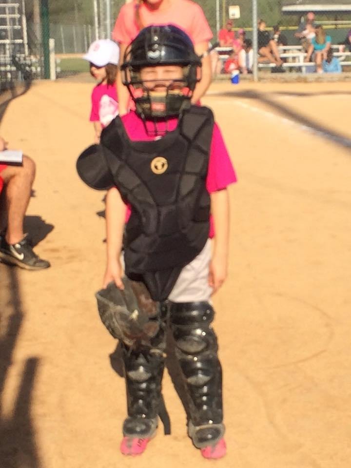 Yadi in training! Keira played great.