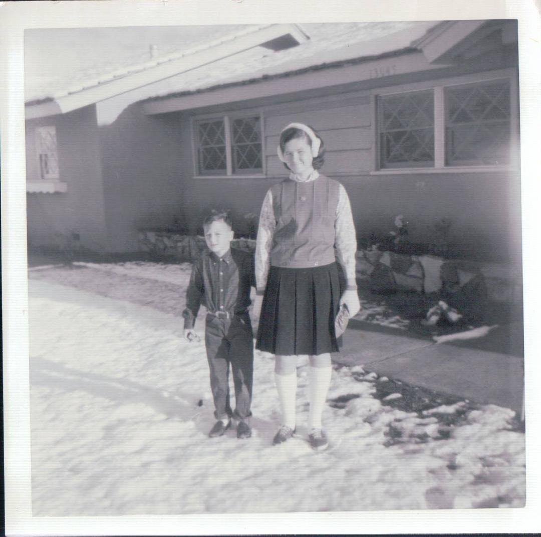 My big sister. An unbreakable lifelong bond. 1964