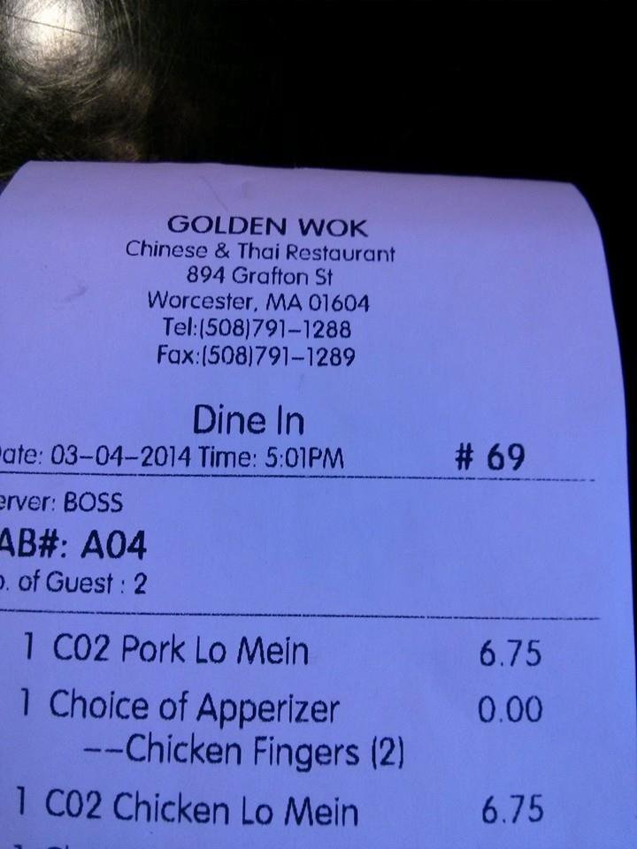 Once again my number came up at a restaurant yes yes yes