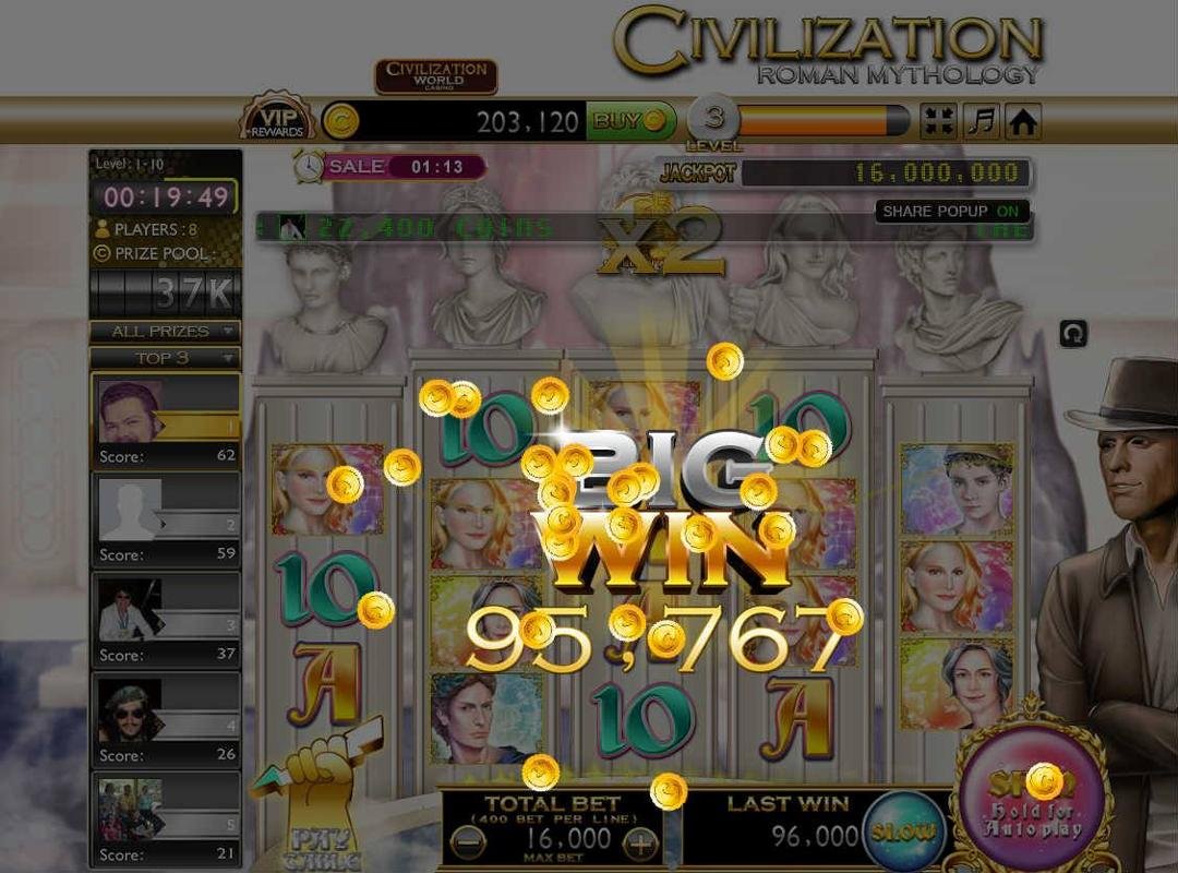 richard michael's album, Civilization Slots Casino Photos