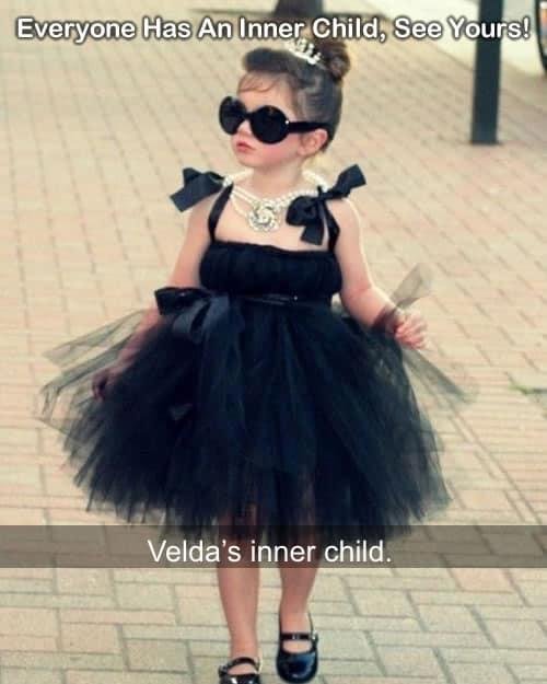 Definitely a city girl. One of my favorite things to do was play dress up, it’s ironic the system pulled up this image for me because it fits!