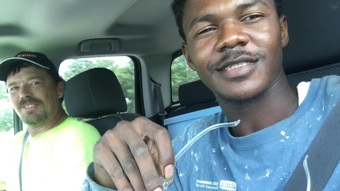 Me and my foreman gettin it 💪🏾
