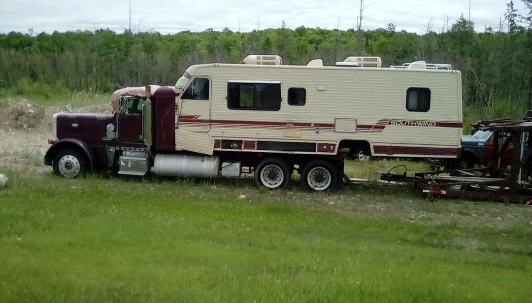 After an evening of cards and "adult beverages" at the portable hunting camp, you may wish to watch that first step eh‼