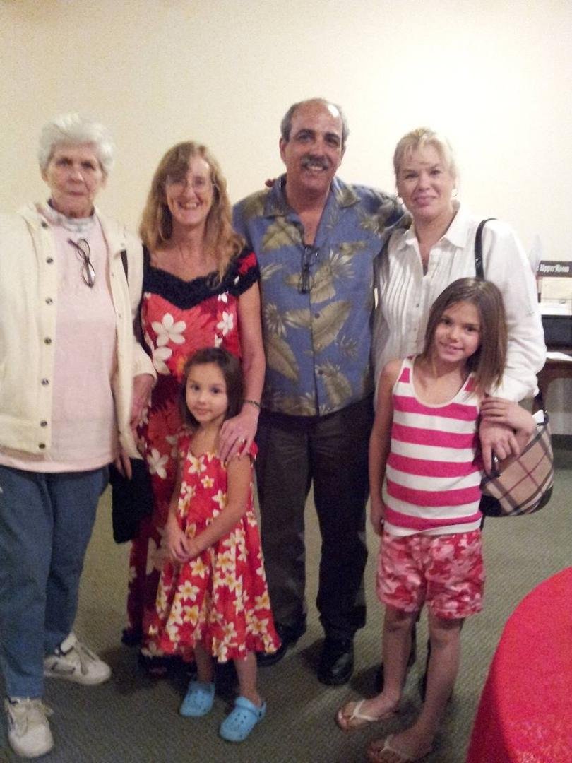 At church Christmas Eve
With great friends