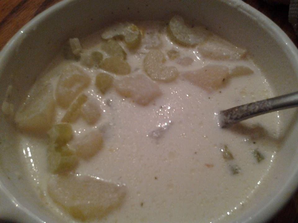 Potato soup yummmmmmm