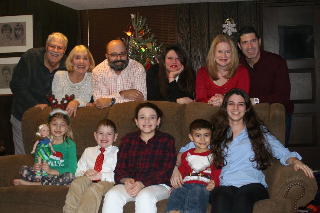The Gatial-Corna 2018 Christmas Portrait.