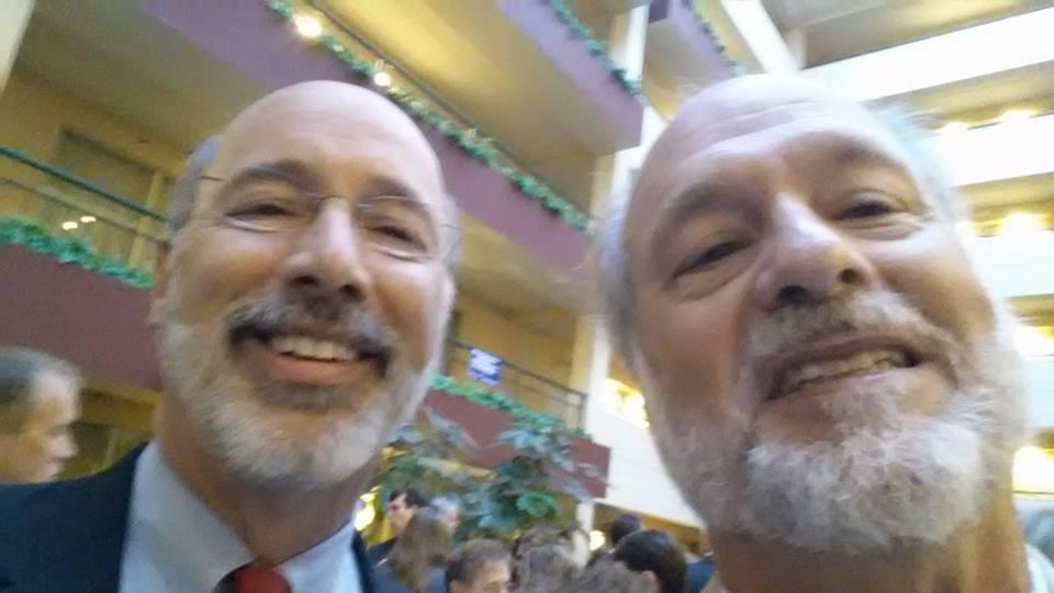 Me with the future Governor...