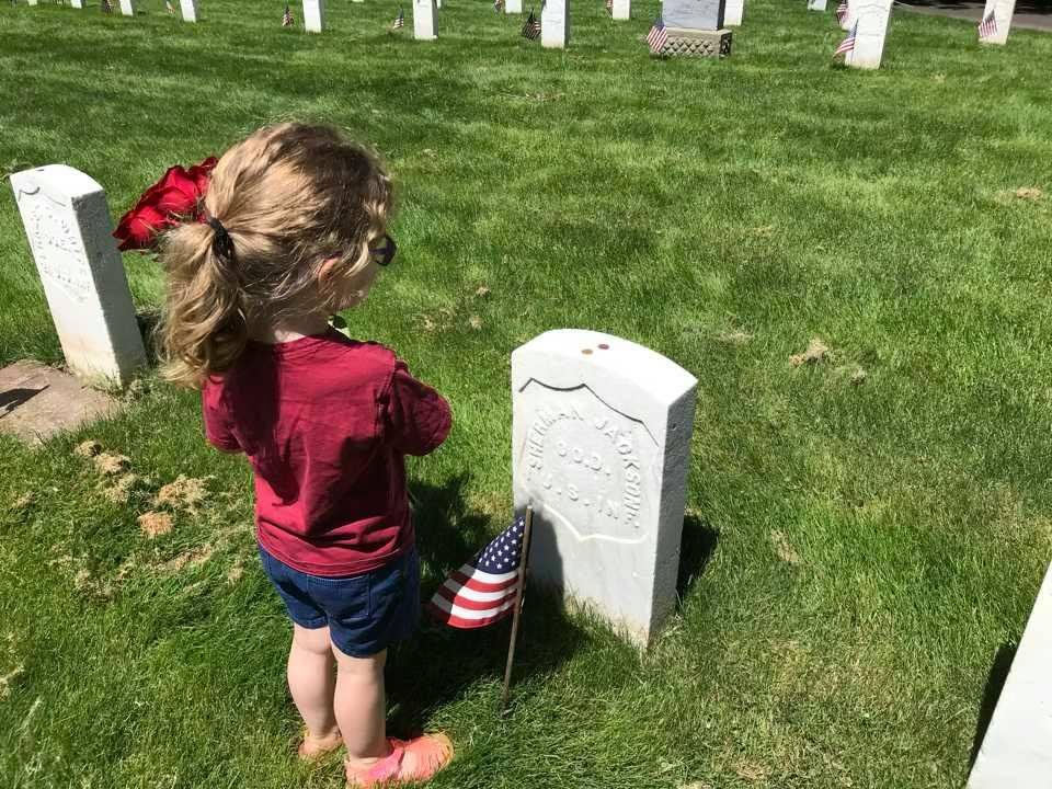 Fort Vancouver Barracks Post Cemetery, Memorial Day 2021