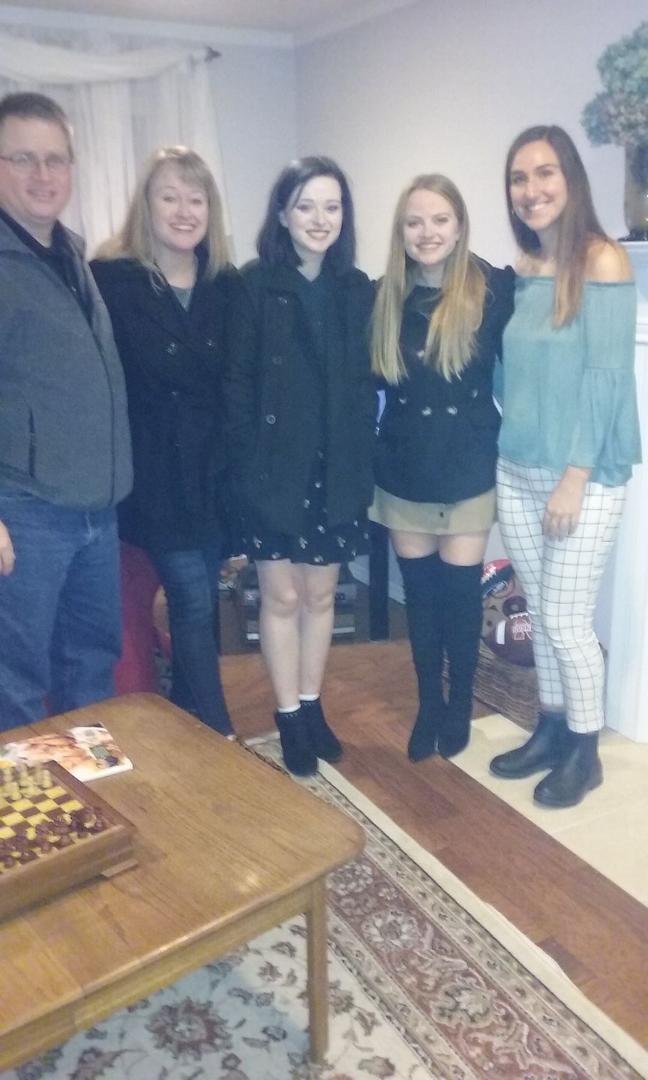 James, Lori Koch, Morgan, Taylor, Jerry 11/19