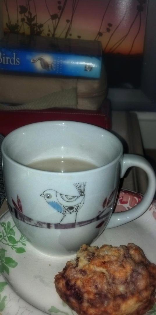 Feeling a little uncomfortable this morning. My HH was the best... (and the Advil)  Thank you Henry!