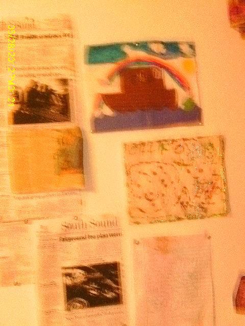 The girls art work, when they were little