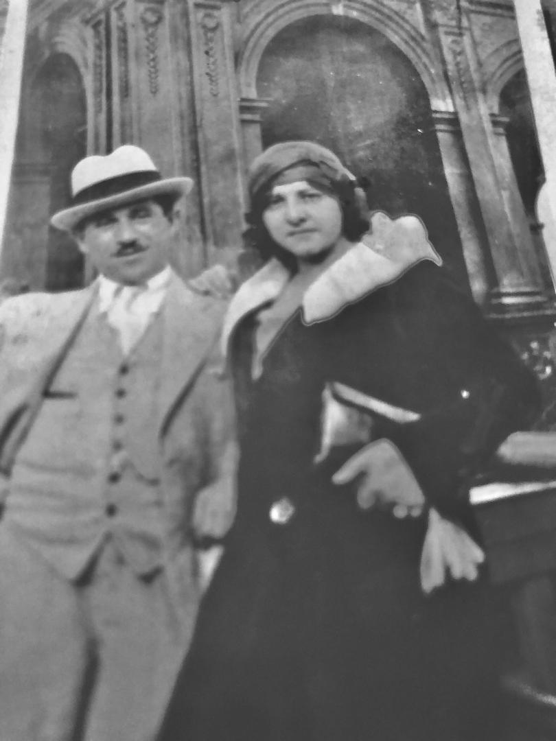 Honeymoon of my parents, Abe and Minnie, 1928 Atlantic City