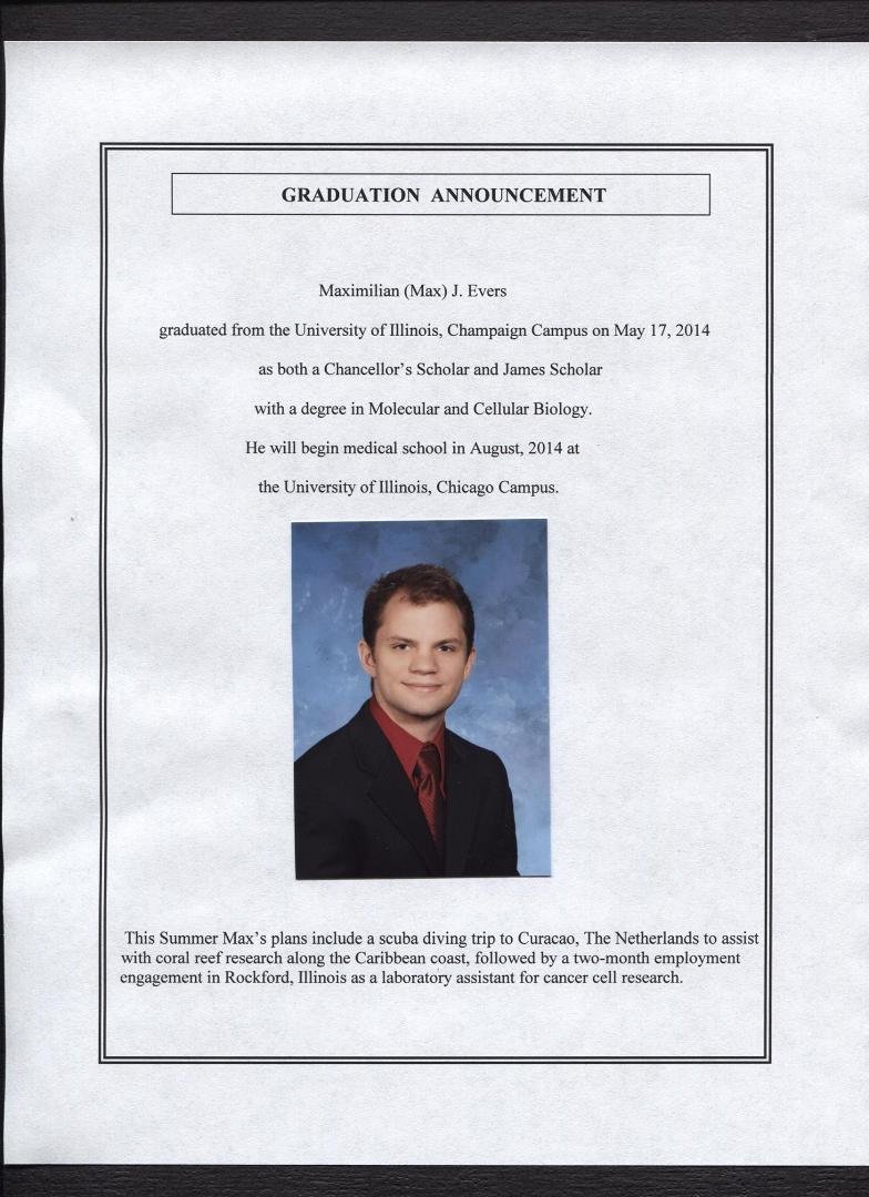In just three short years after graduating high school, here's what my son has accomplished...