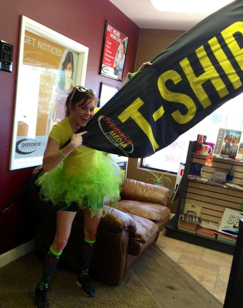What the heck! Nobody caught her at overdrive printing! Thank you for the donation guys! Flagstaff Kelli Kearney Is still on the loose!