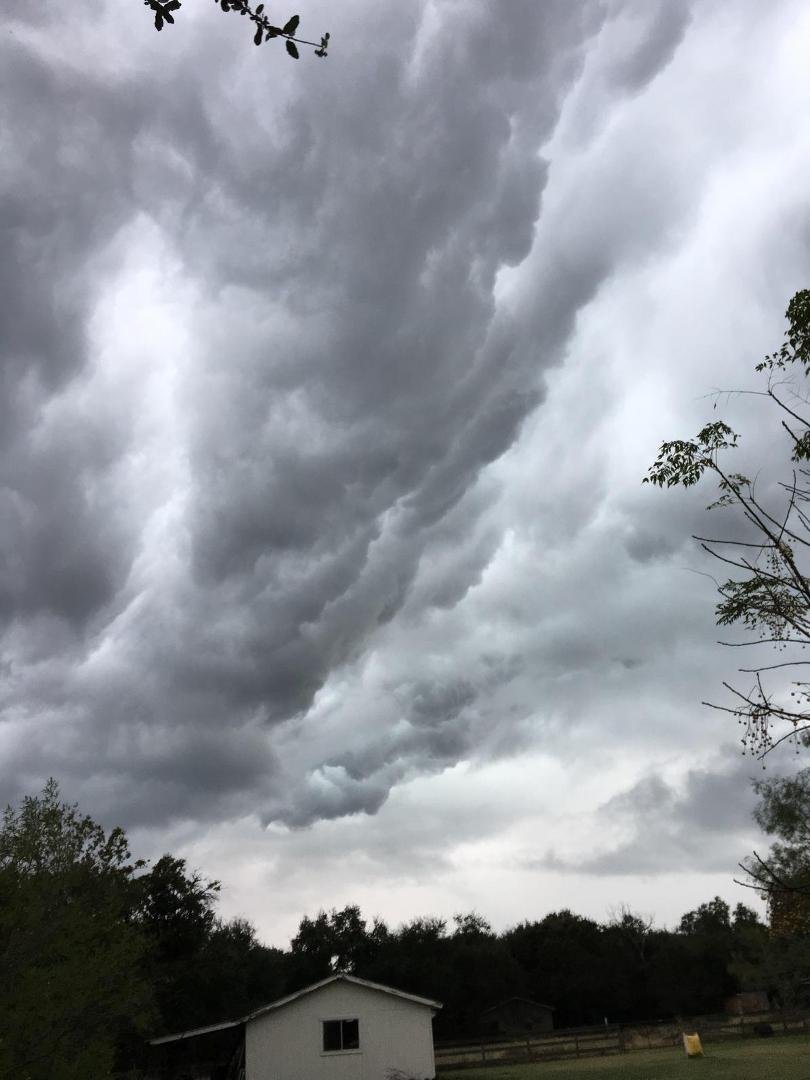 Check out the skies in Georgetown!!