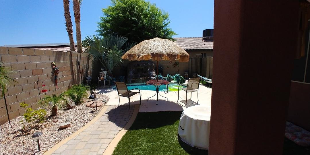 Another sunny day in Yuma. Love my pool