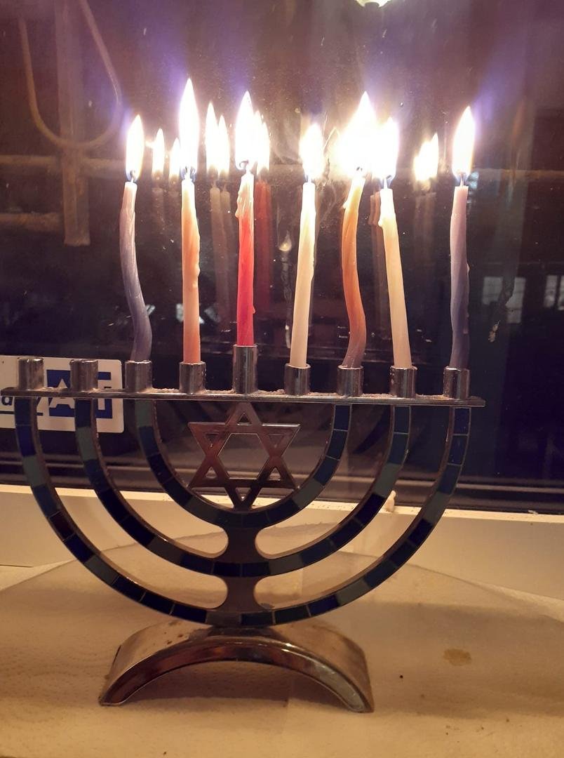 Happy Chanukah 2020!!  Candle number 6!