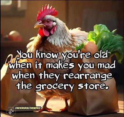 HEY THAT AIN'T OLD ---THAT IS STUPID AND COMPLETELY RIDICULOUS !!!!! This is a conspiracy to stop old people from parking in handicapped spaces , riding in those carts , getting discounts and ---and ---and --uh-- yeah--well