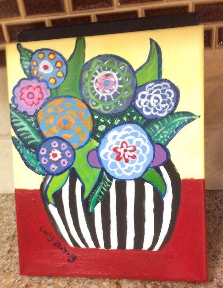 Besides doing the laundry,this is what I spent the day doing!