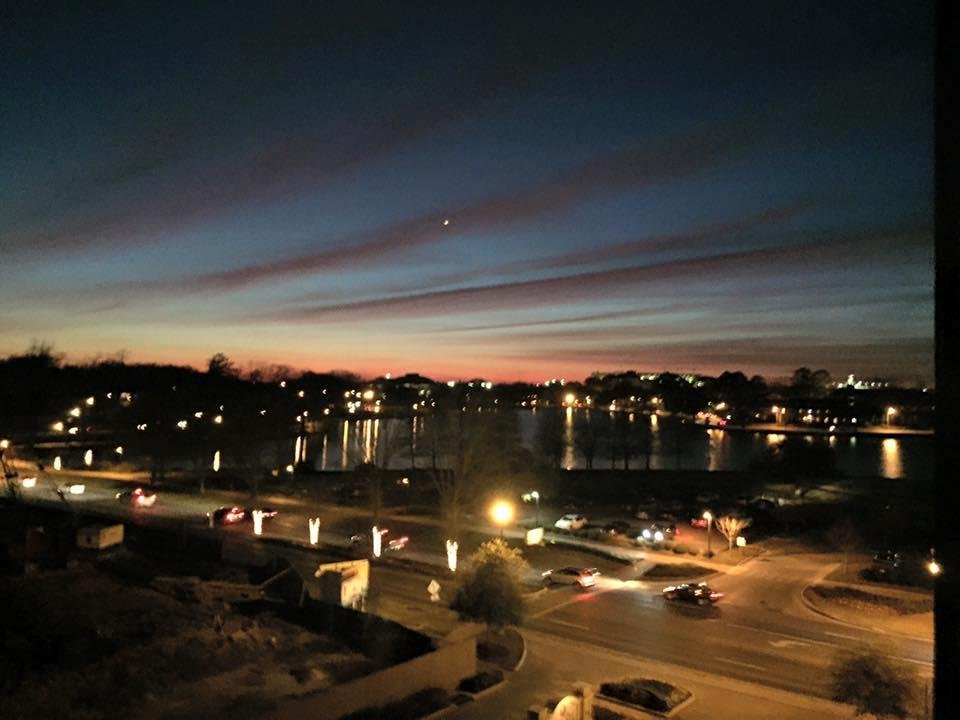 Sun setting over LSU Tiger Stadium
February 16, 2016