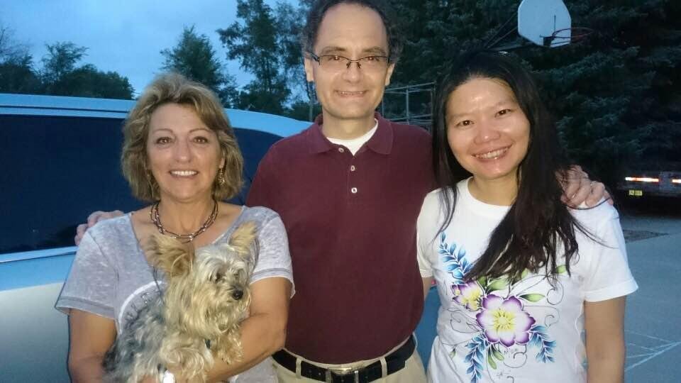 Kathy and Owen stopped by to say Hi.