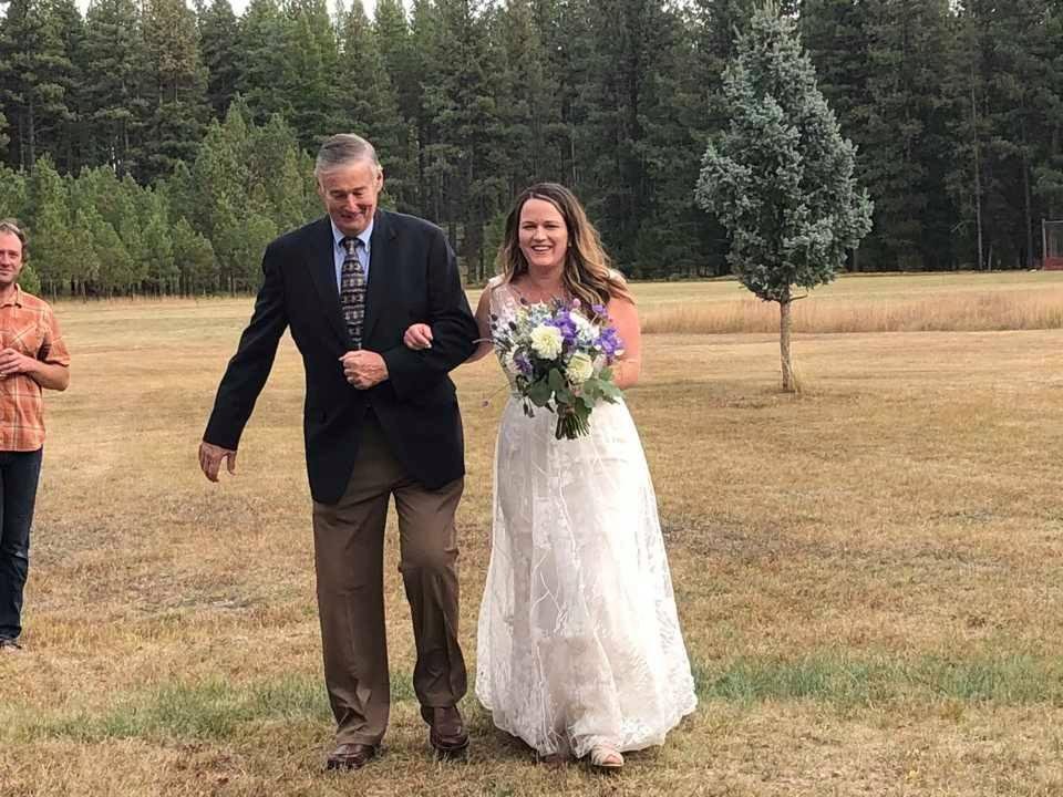 Carrie’s big day.(also mom and dad)