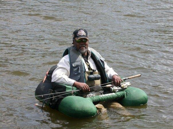 Fishing in a Float Tube